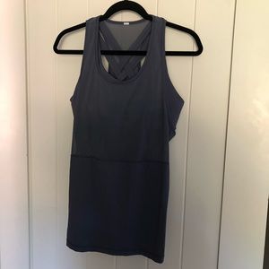 Lululemon criss-cross top with built-in bra